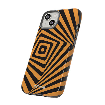 osbina | Step Into the Zone — The Orange + Black Spiral Case | The Season Collective