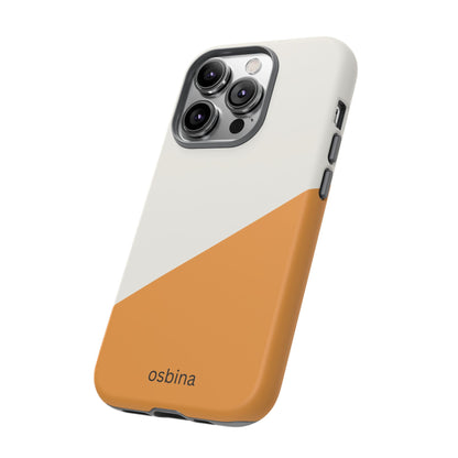 osbina | Divide & Conquer — The Orange + White Split Diagonal Case | The Season Collective