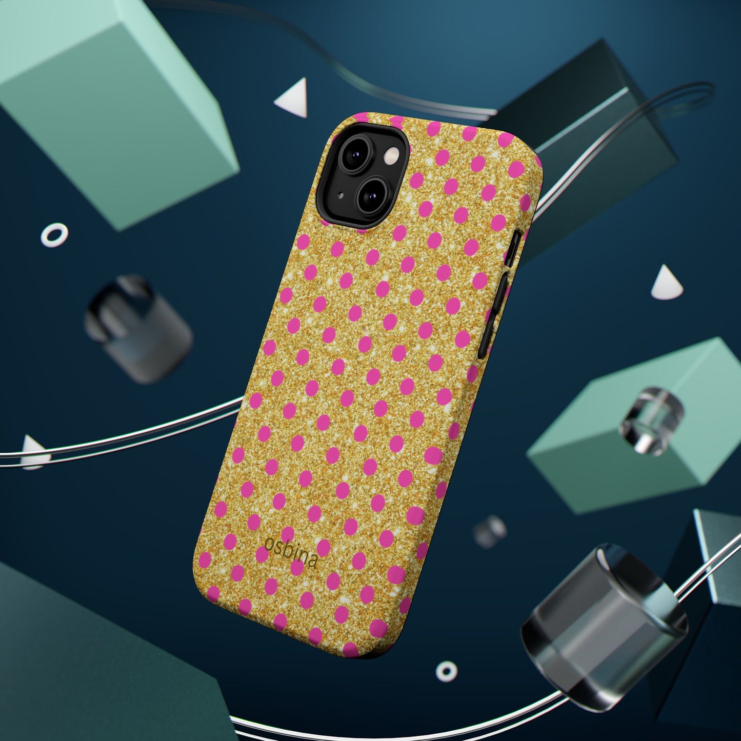 osbina | MagSafe compatible for iPhone | The Elara Phone Case | YAYOU Collection Supporting Shine Like Sable
