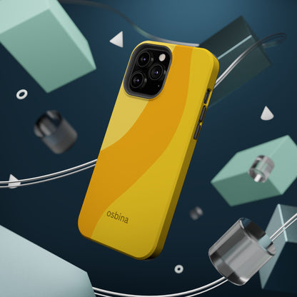 osbina | MagSafe compatible for iPhone | The Marigold Muse Phone Case | Color Edit Collection