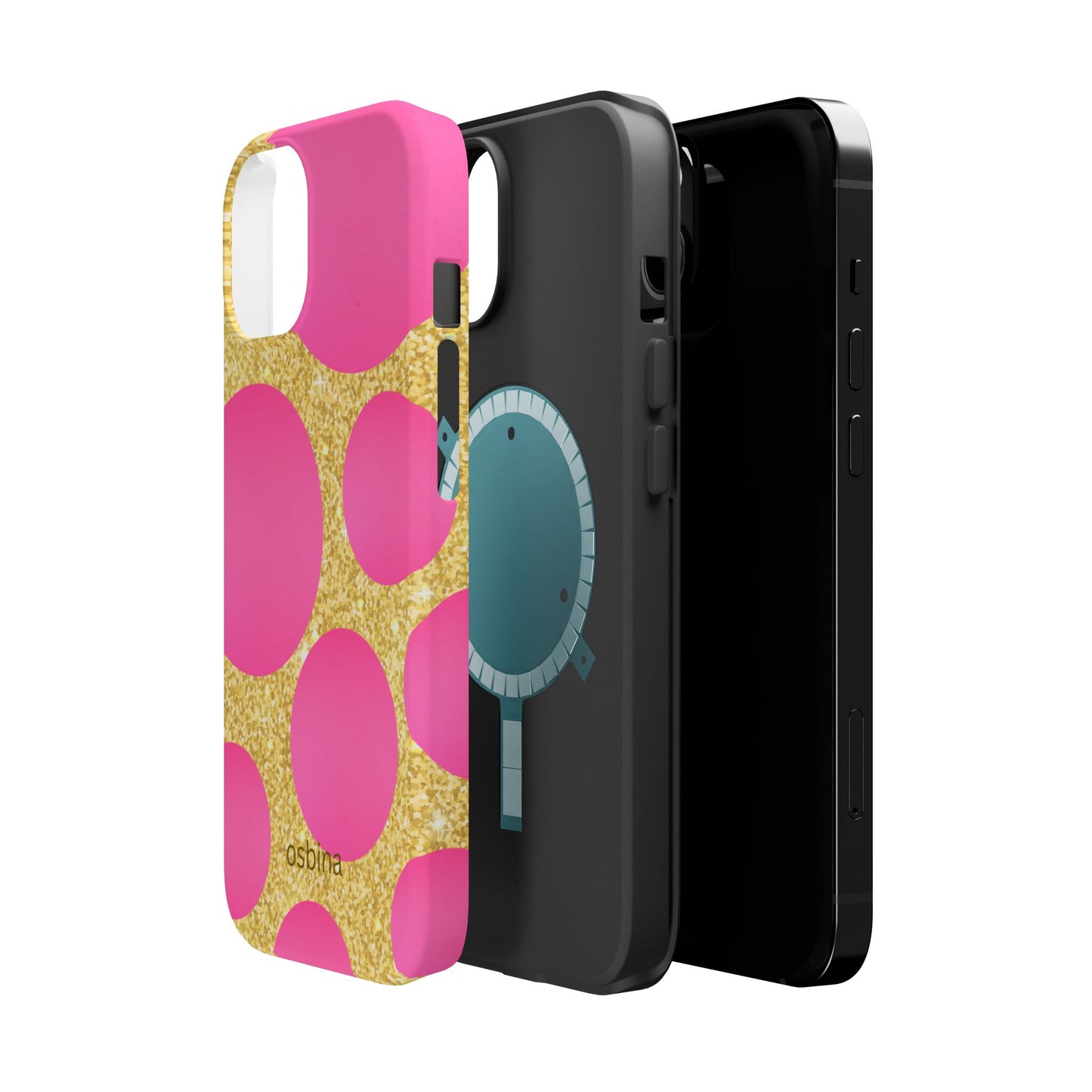 osbina | MagSafe compatible for iPhone | The Aurelia Phone Case | YAYOU Collection Supporting Shine Like Sable