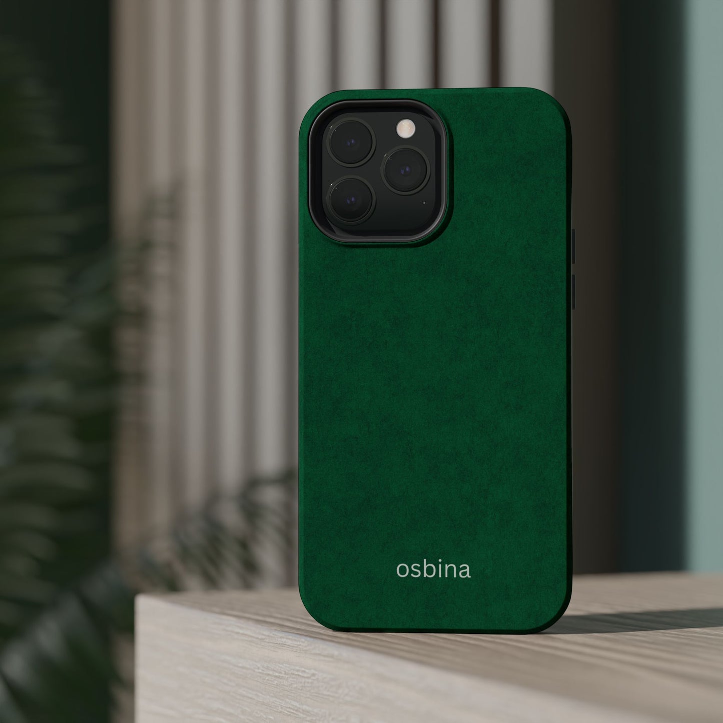 osbina | MagSafe | Obsidian Verde Phone Case | Color Edit Collection