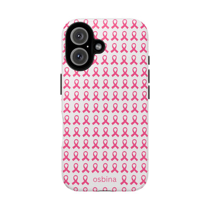 osbina | Limited Edition The Side by Side Pink Ribbon Case in Light Pink + Soft Pink + Hot Pink | The Pink October Collection | Inspired By