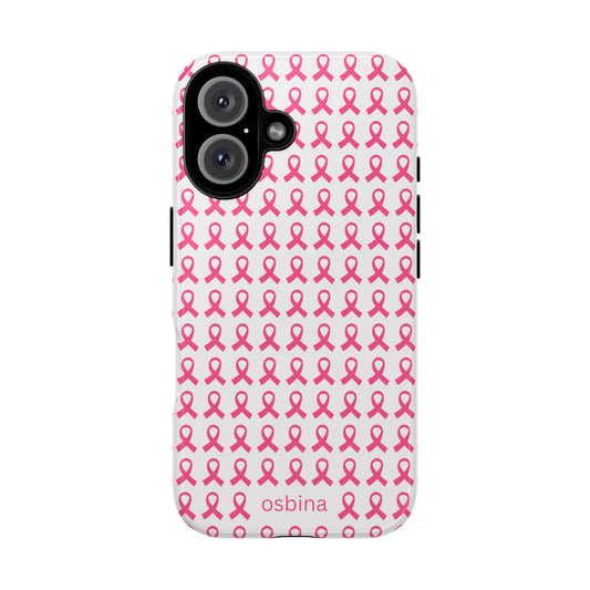 osbina | Limited Edition The Side by Side Pink Ribbon Case in Light Pink + Soft Pink + Hot Pink | The Pink October Collection | Inspired By