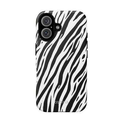 osbina | The Bengal Bold Stripe Case in White + Black | The Season Collective