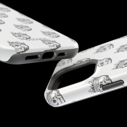 osbina | MagSafe compatible for iPhone | Skulls Royale Phone Case | Season Collective Collection