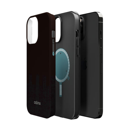 osbina | MagSafe compatible for iPhone | The Onyx Phone Case | Modern Man Collection