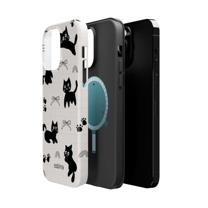 osbina | MagSafe compatible for iPhone | Meow Mode Cat Phone Case | The Season Collective