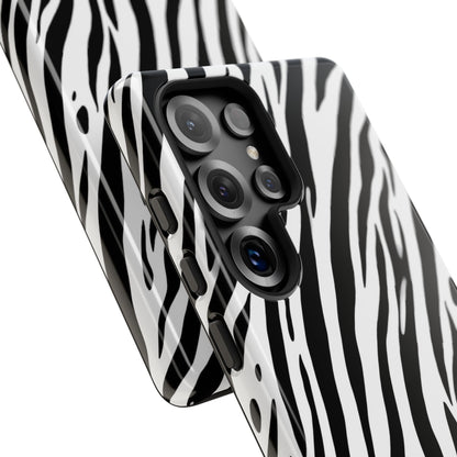 osbina | The Bengal Bold Stripe Case in White + Black | The Season Collective