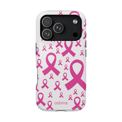 YAYOU MagSafe for iPhone | Strength in Ribbons Designer Case | osbina