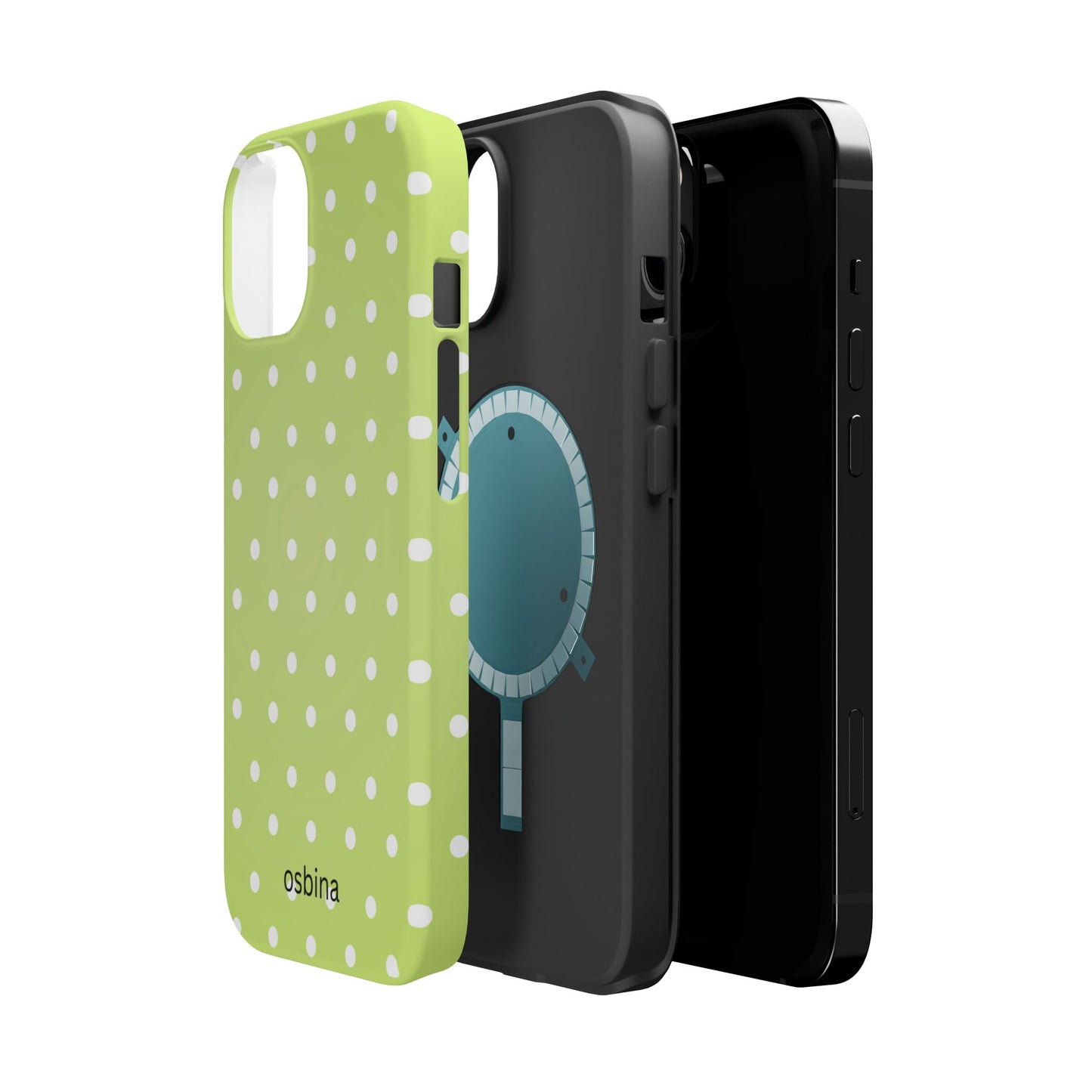 osbina | MagSafe compatible for iPhone | The Lume Dot Phone Case | Color Edit Collection