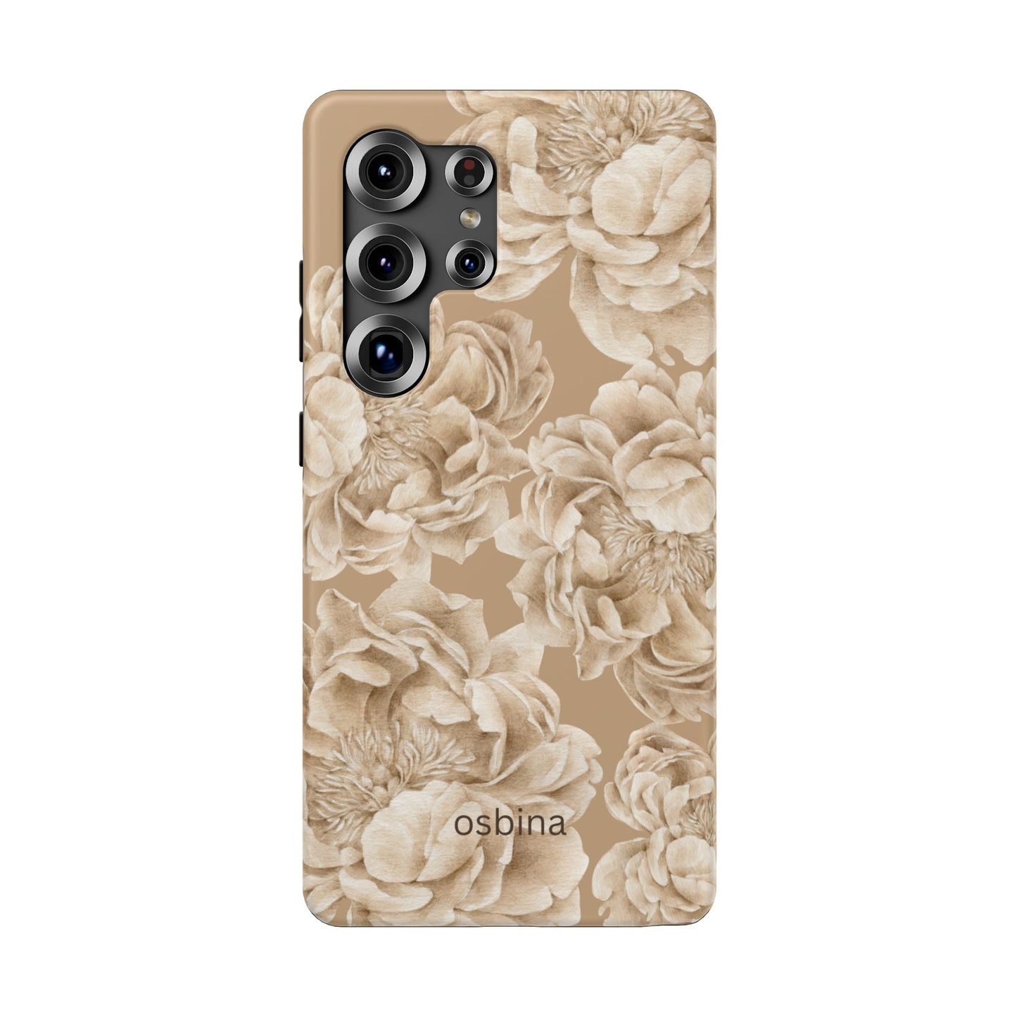 osbina | Peony Latte Designer Case