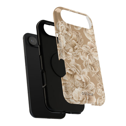 osbina | Peony Latte Designer Case