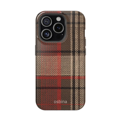 osbina | MagSafe | Heritage Plaid, Designer Case | The Aspen Collection