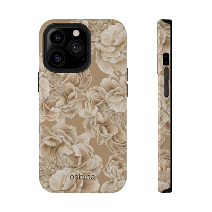 osbina | Peony Latte Designer Case
