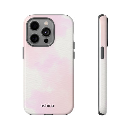 osbina | Pink Cotton Cloud Phone Case | Modern Muse Collection