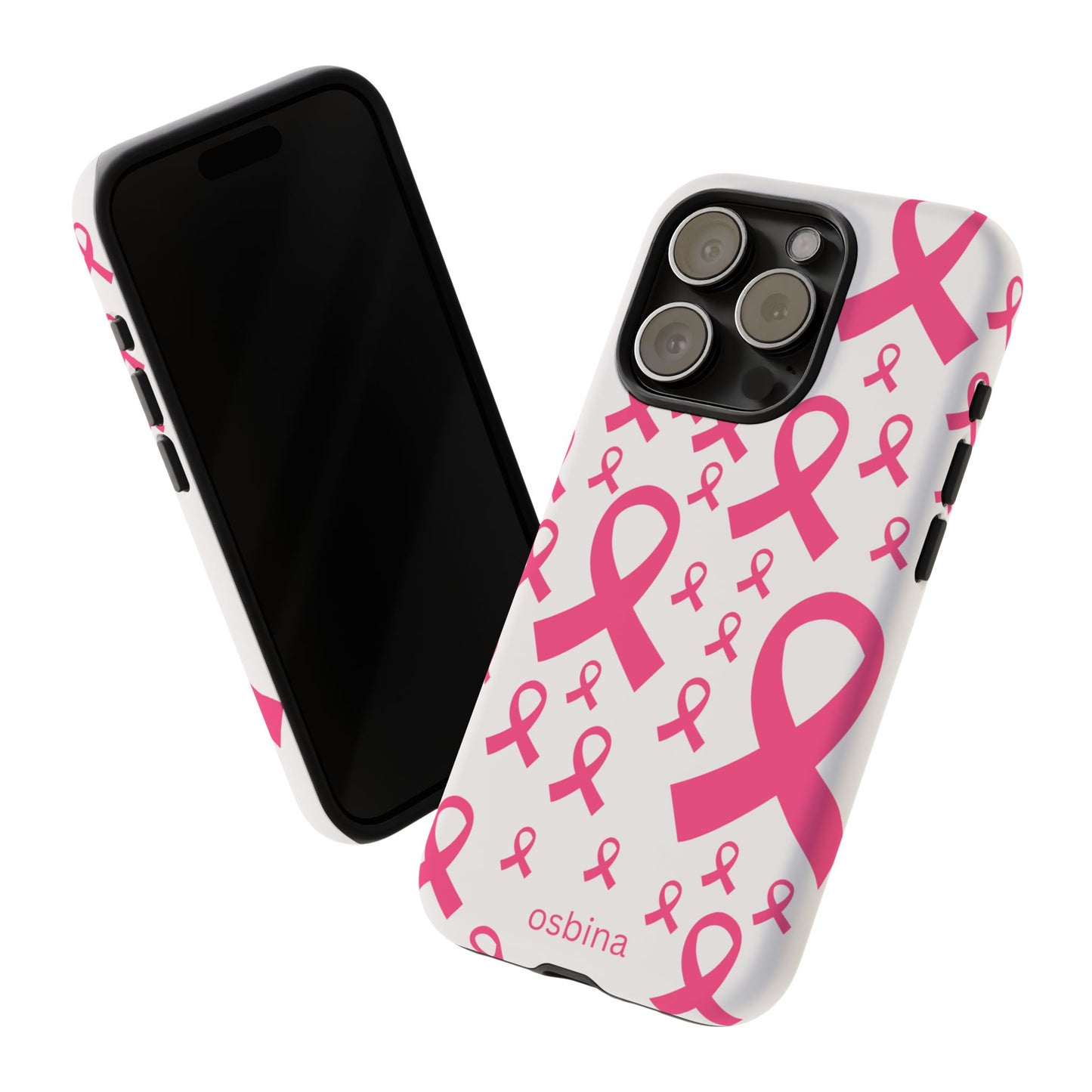 osbina | Limited Edition Strength in Ribbons Case in Light Pink + Soft Pink + Hot Pink | The Pink October Collection | Inspired By