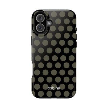 osbina | MagSafe compatible for iPhone | Onyx Chic Phone Case | Modern Muse Collection