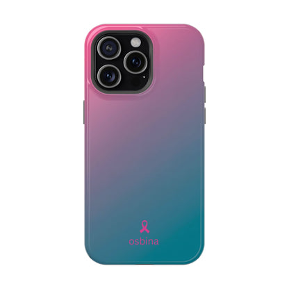 YAYOU MagSafe for iPhone | Teal Horizon Designer Case | osbina