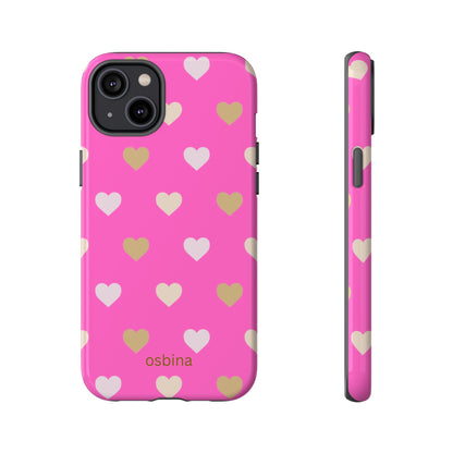 osbina | The Golden Hour Hearts Case | YAYOU Collection Supporting Shine Like Sable