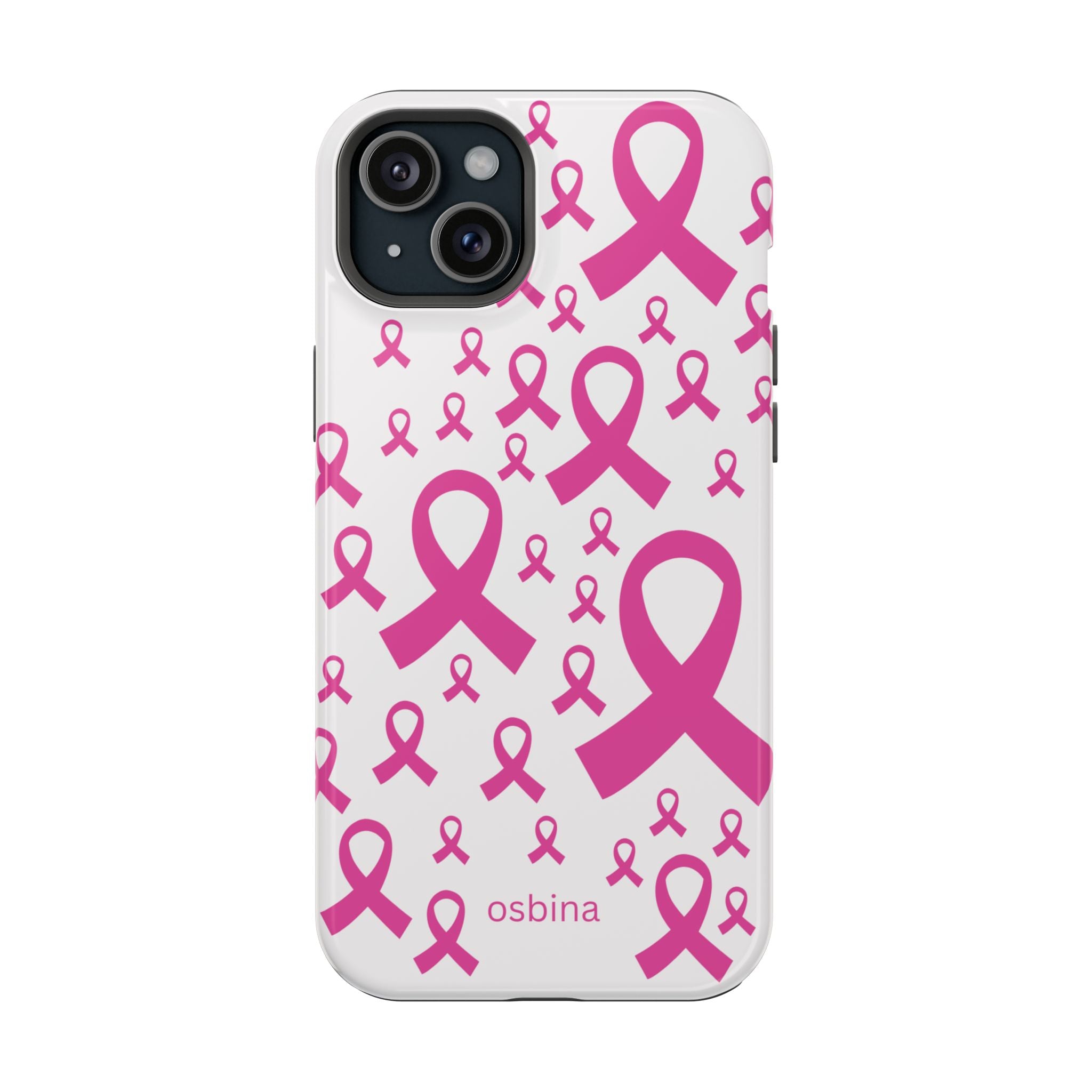 YAYOU MagSafe for iPhone | Strength in Ribbons Designer Case | osbina