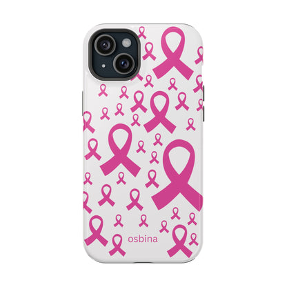 YAYOU MagSafe for iPhone | Strength in Ribbons Designer Case | osbina