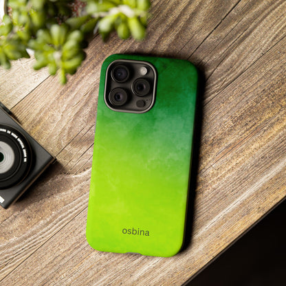 osbina | The Verde Glow Phone Case | Color Edit Collection