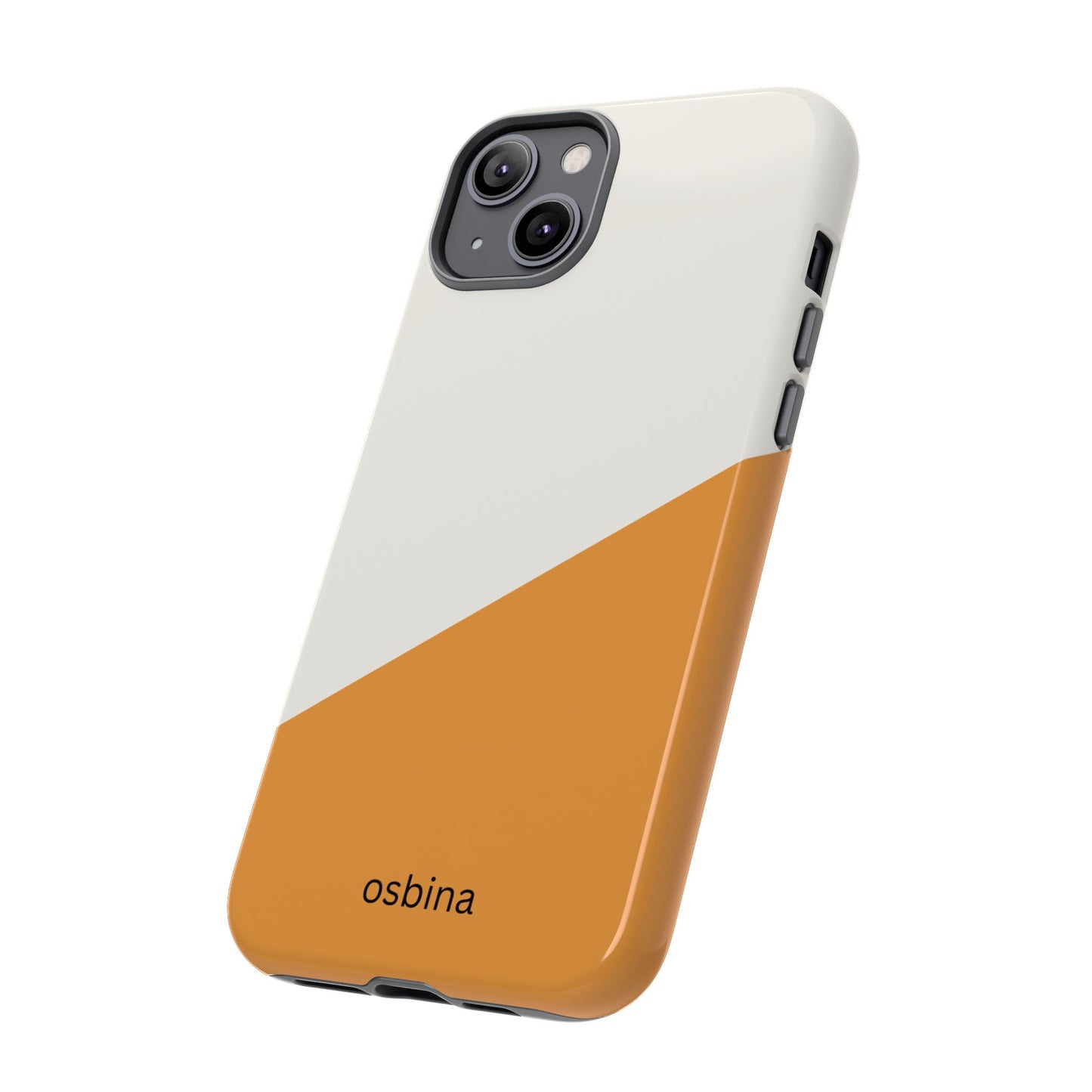 osbina | Divide & Conquer — The Orange + White Split Diagonal Case | The Season Collective