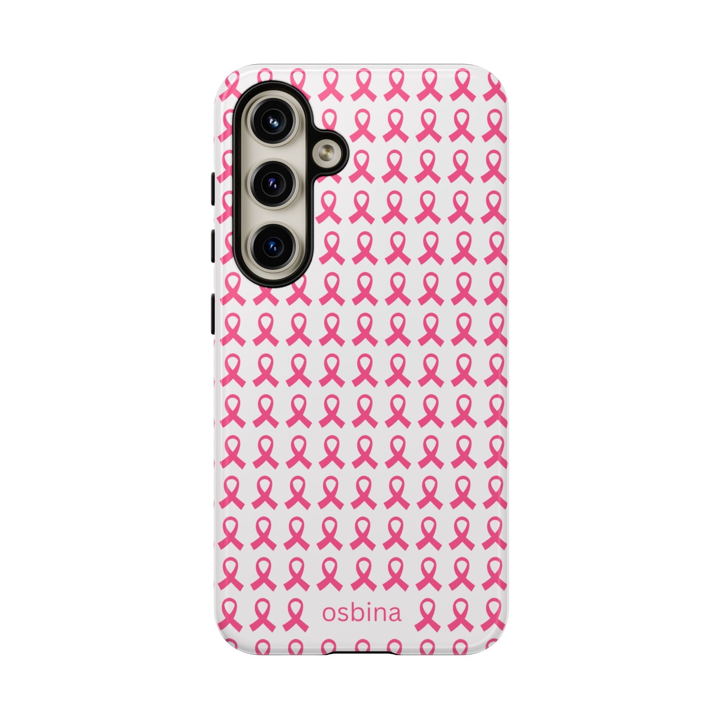 osbina | Limited Edition The Side by Side Pink Ribbon Case in Light Pink + Soft Pink + Hot Pink | The Pink October Collection | Inspired By