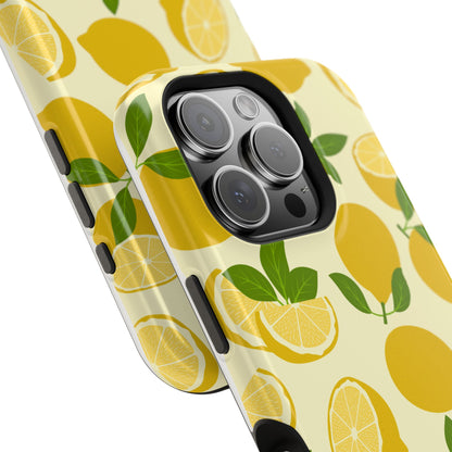 osbina | MagSafe compatible for iPhone | Limoncello Lemon Phone Case | Modern Muse Collection