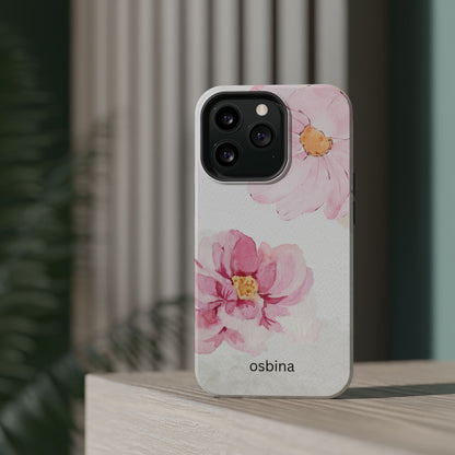 osbina | MagSafe compatible for iPhone | Bloom Haven Phone Case | Modern Muse Collection