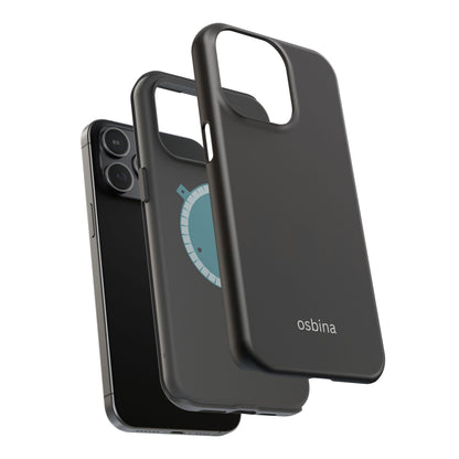 osbina | MagSafe compatible for iPhone | The Onyx Phone Case | Modern Man Collection