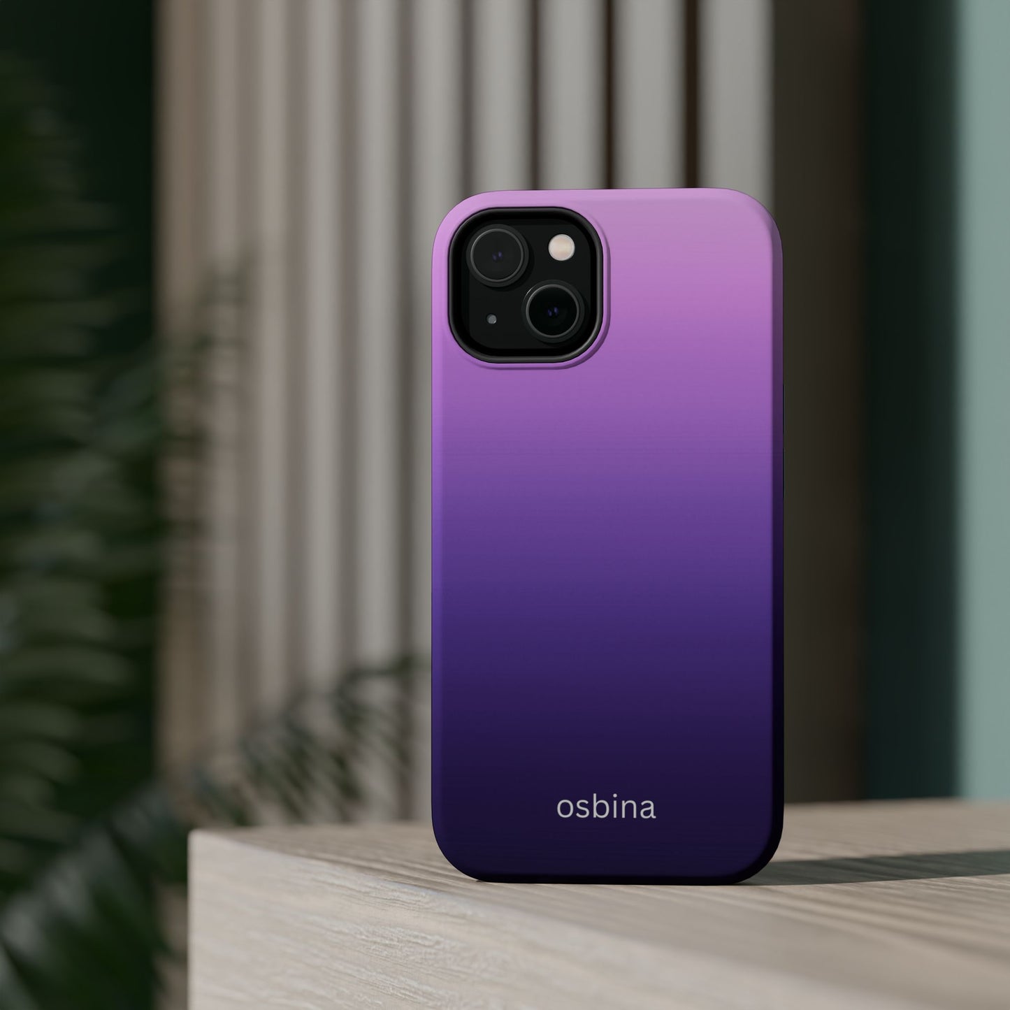 osbina | MagSafe compatible for iPhone | The Violet Haze Phone Case | Color Edit Collection
