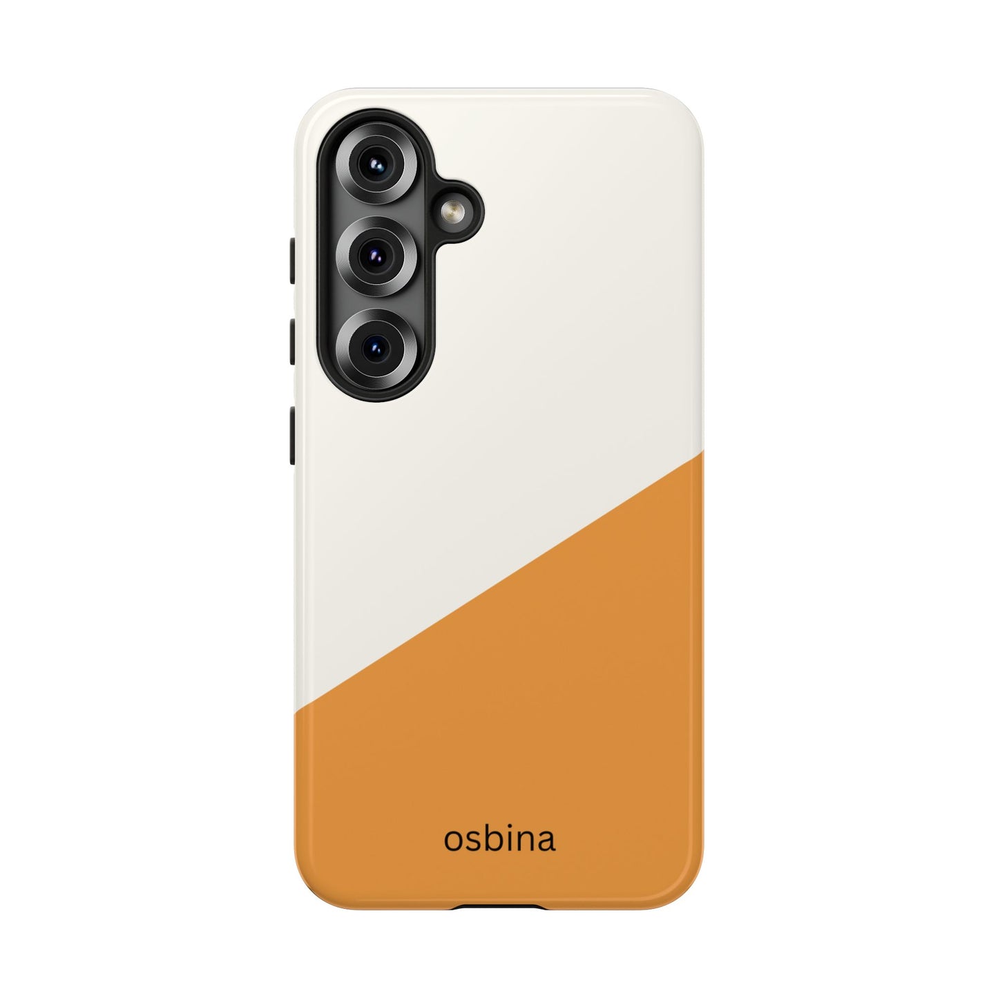 osbina | Divide & Conquer — The Orange + White Split Diagonal Case | The Season Collective
