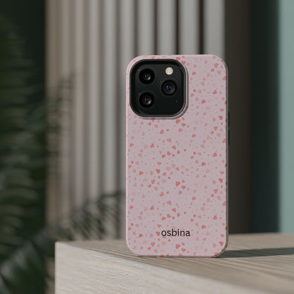 osbina | MagSafe compatible for iPhone | Pure Affection Sweethearts  Phone Case | Modern Muse Collection