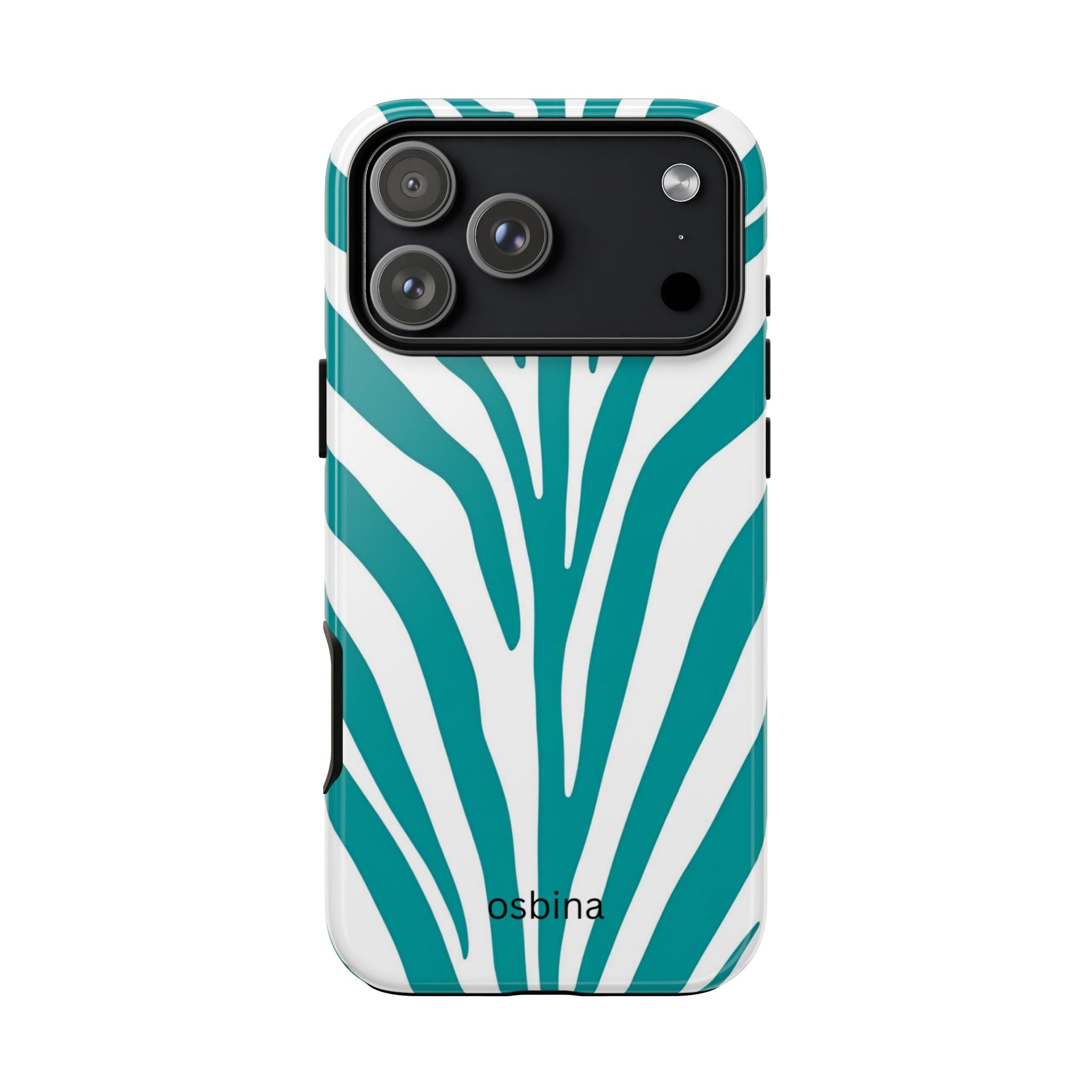 osbina | The Teal Zebra Designer Case