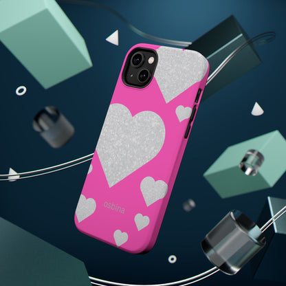 osbina | MagSafe compatible for iPhone | The Shimmering Love Case | YAYOU Collection Supporting Shine Like Sable