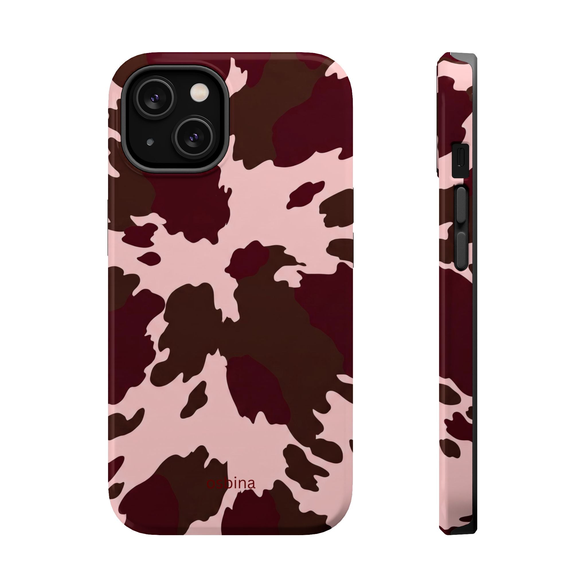 osbina | MagSafe | Chocolate Cowhide Designer Case