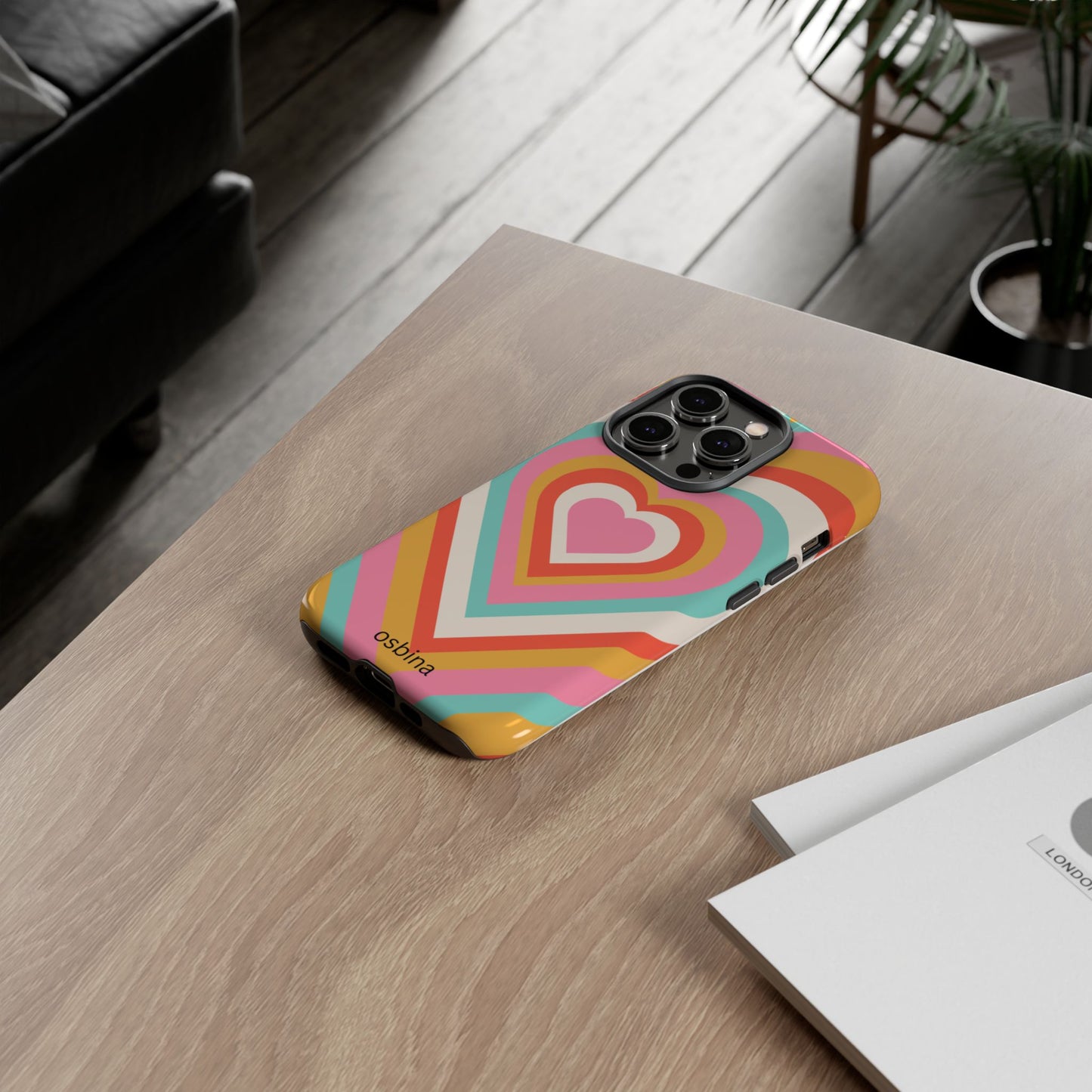 osbina | Heart Nouveau Phone Case | Modern Muse Collection