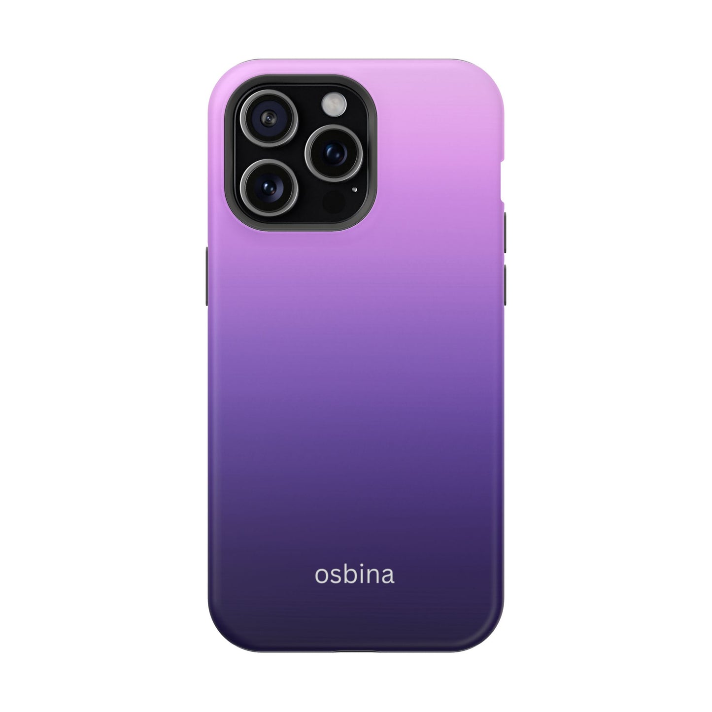 osbina | MagSafe compatible for iPhone | The Violet Haze Phone Case | Color Edit Collection