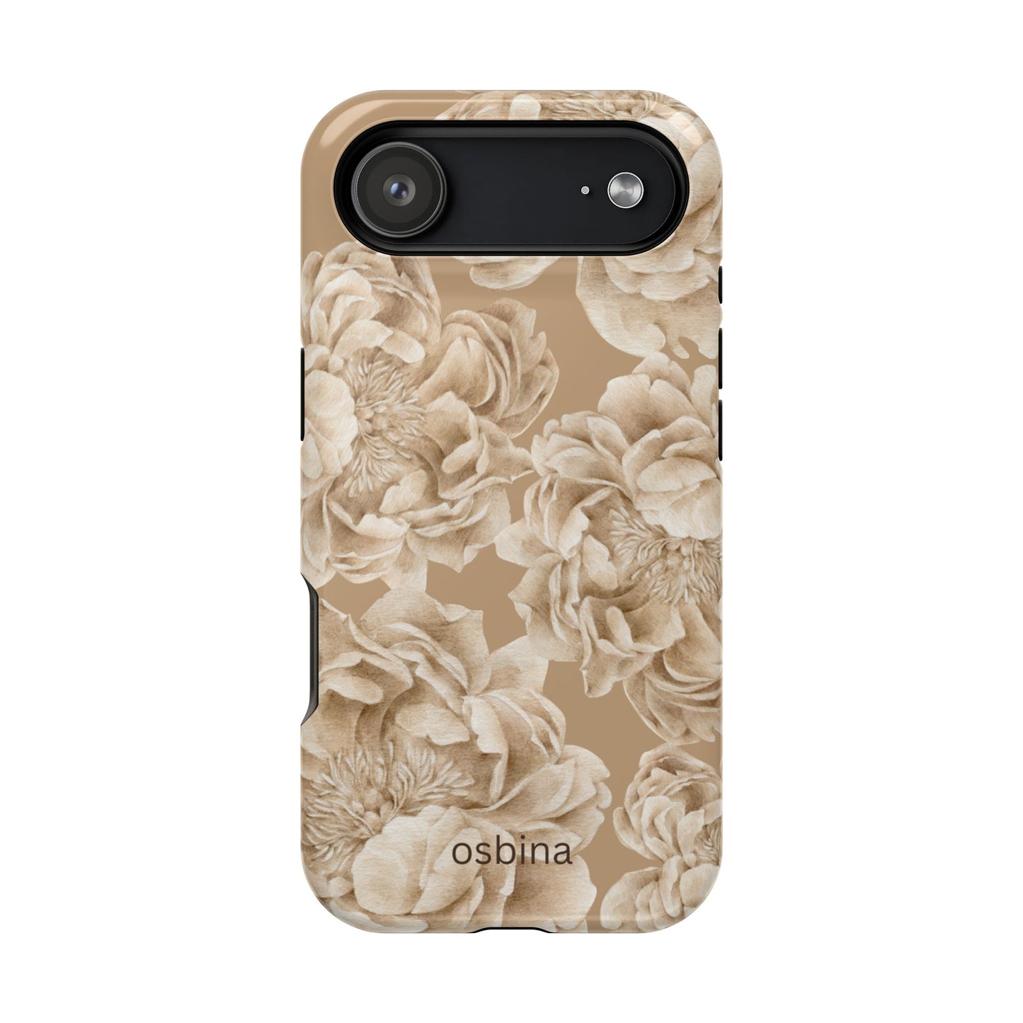 osbina | Peony Latte Designer Case