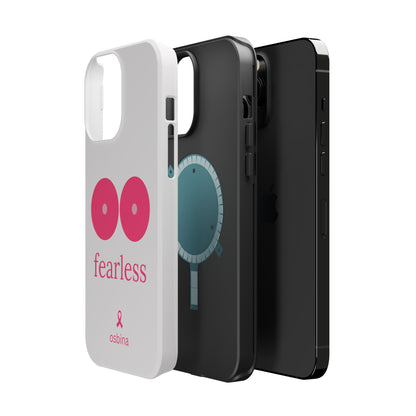 osbina |  MagSafe compatible for iPhone | Limited Edition The Fearless Tatas Case in Light Pink + Soft Pink + Hot Pink | The Pink October Collection | Inspired By