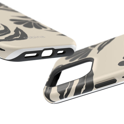 osbina | MagSafe compatible for iPhone | Obsidian Bloom Flower Phone Case | Modern Muse Collection