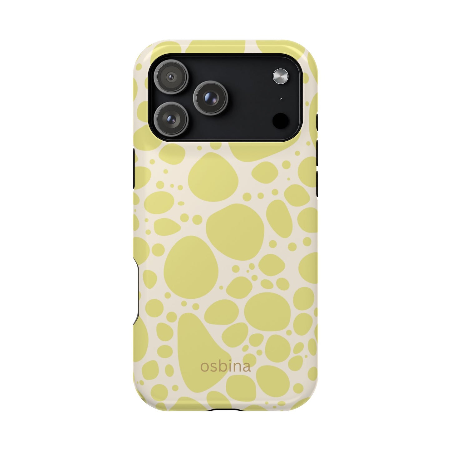 osbina | MagSafe compatible for iPhone | The Chartreuse Mirage Phone Case | Color Edit Collection