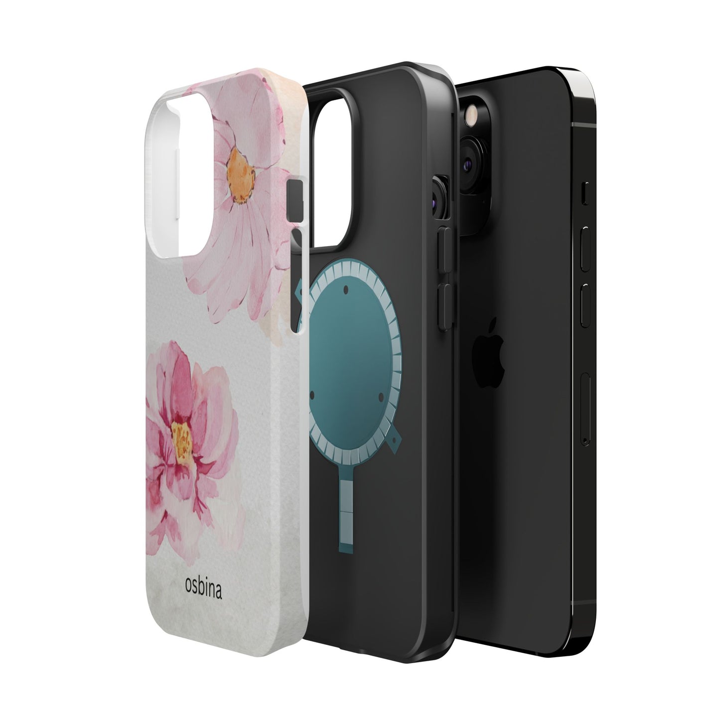 osbina | MagSafe compatible for iPhone | Bloom Haven Phone Case | Modern Muse Collection