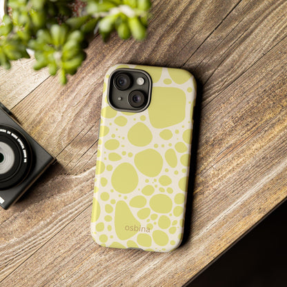 osbina | The Chartreuse Mirage Phone Case | Color Edit Collection