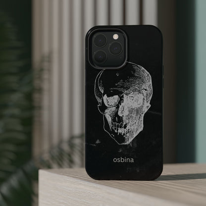 osbina | MagSafe compatible for iPhone | Skull Phone Case | Season Collective Collection