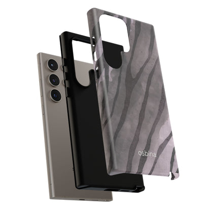 osbina | Stripes on Point — The Muted Gray + Black Tiger Case | The Season Collective