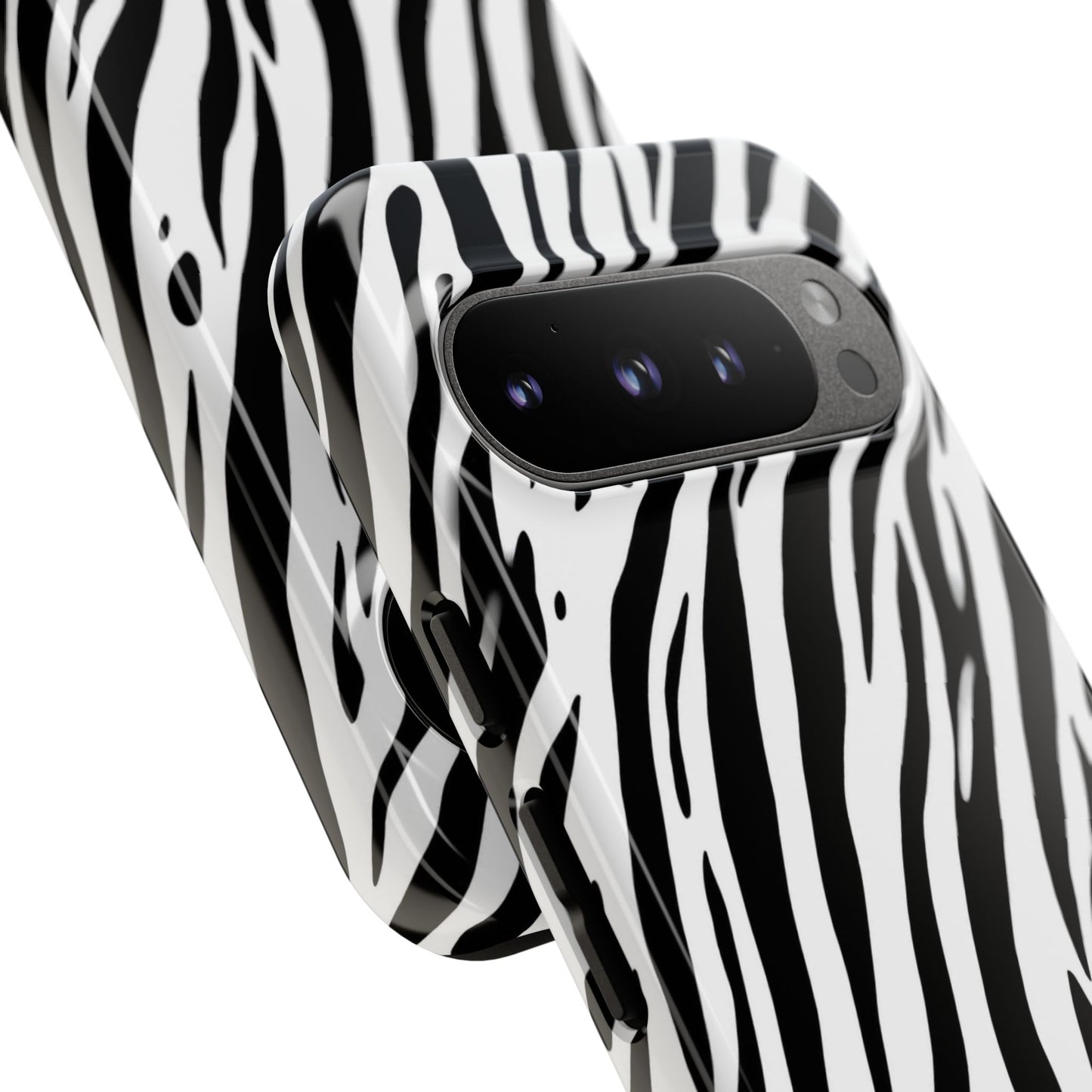 osbina | The Bengal Bold Stripe Case in White + Black | The Season Collective