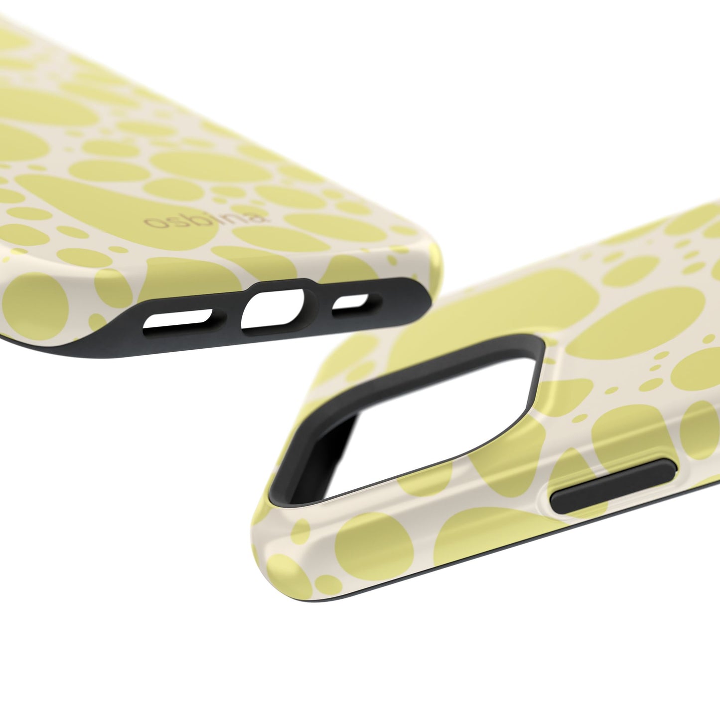 osbina | MagSafe compatible for iPhone | The Chartreuse Mirage Phone Case | Color Edit Collection